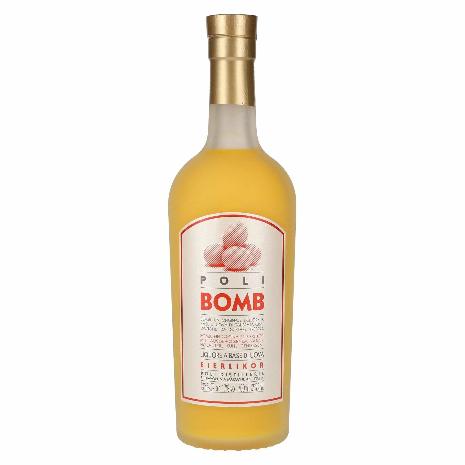 Poli BOMB Eierlikör 17% Vol. 0,7l
