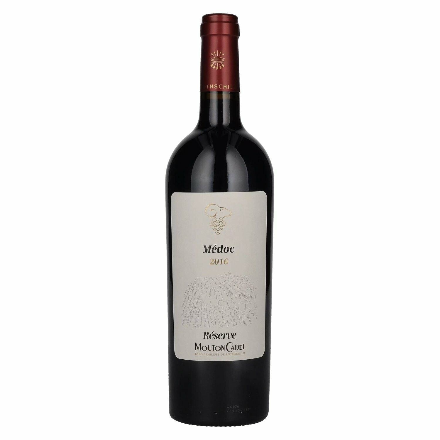 Baron Philippe de Rothschild Mouton Cadet Réserve Médoc 2016 13,5% Vol. 0,75l