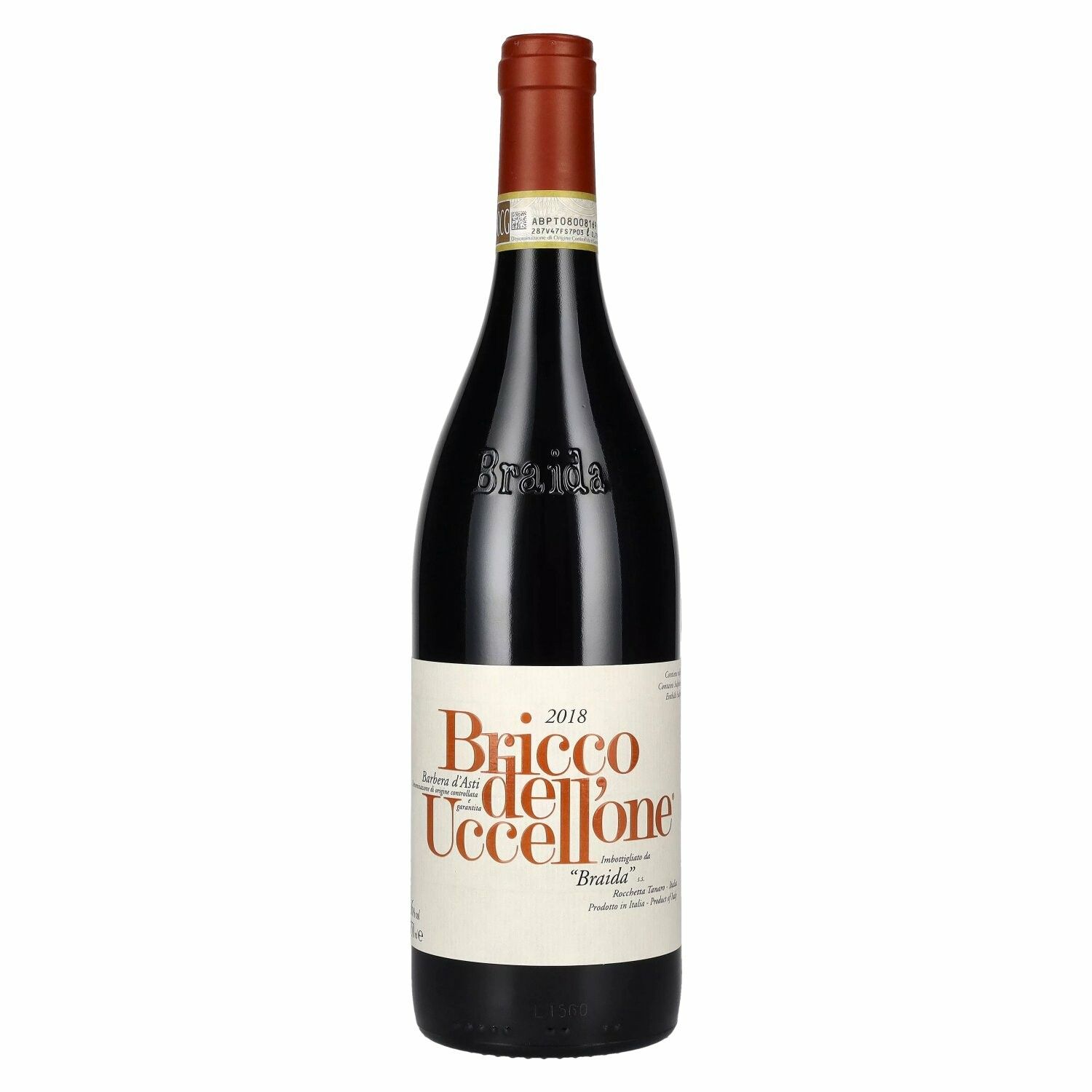 Braida Bricco d'Uccellone d'Asti DOCG 2018 16% Vol. 0,75l
