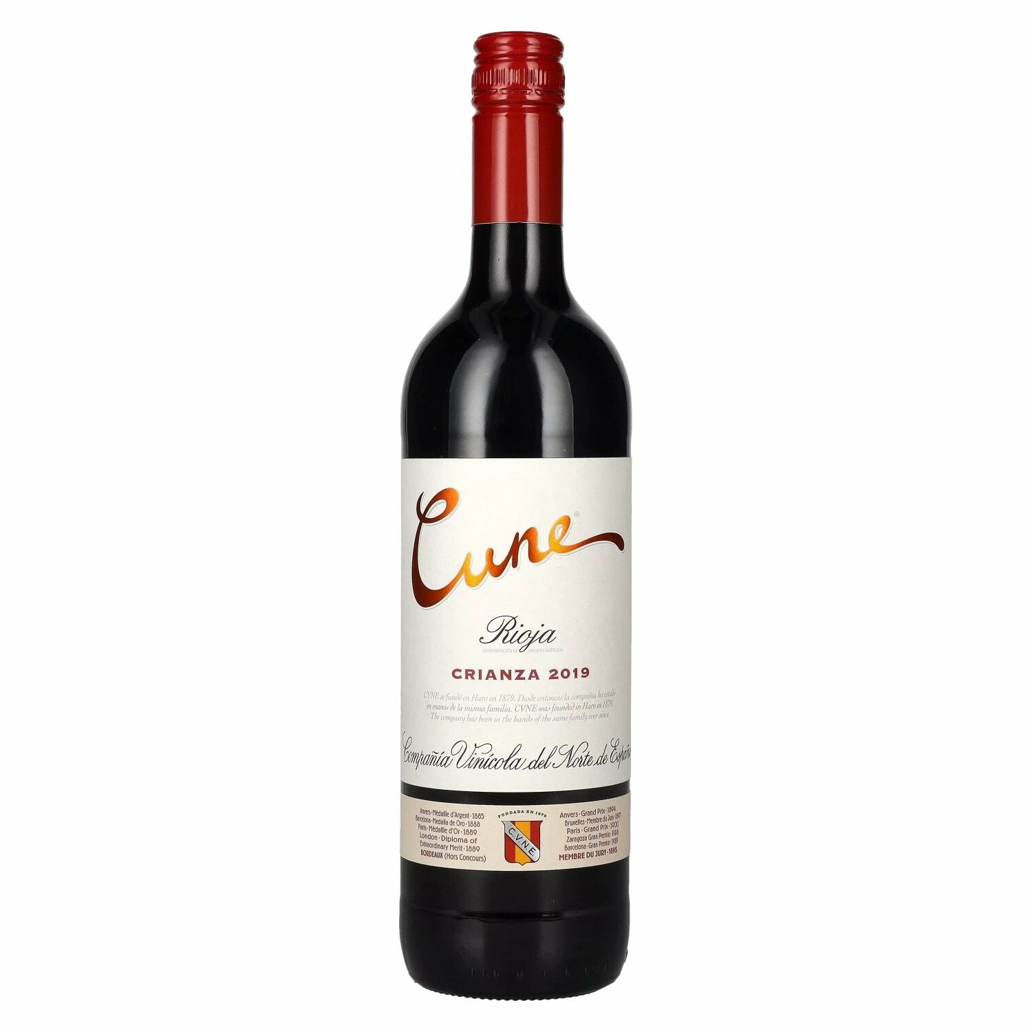 Cune Rioja Crianza 2019 13,5% Vol. 0,75l