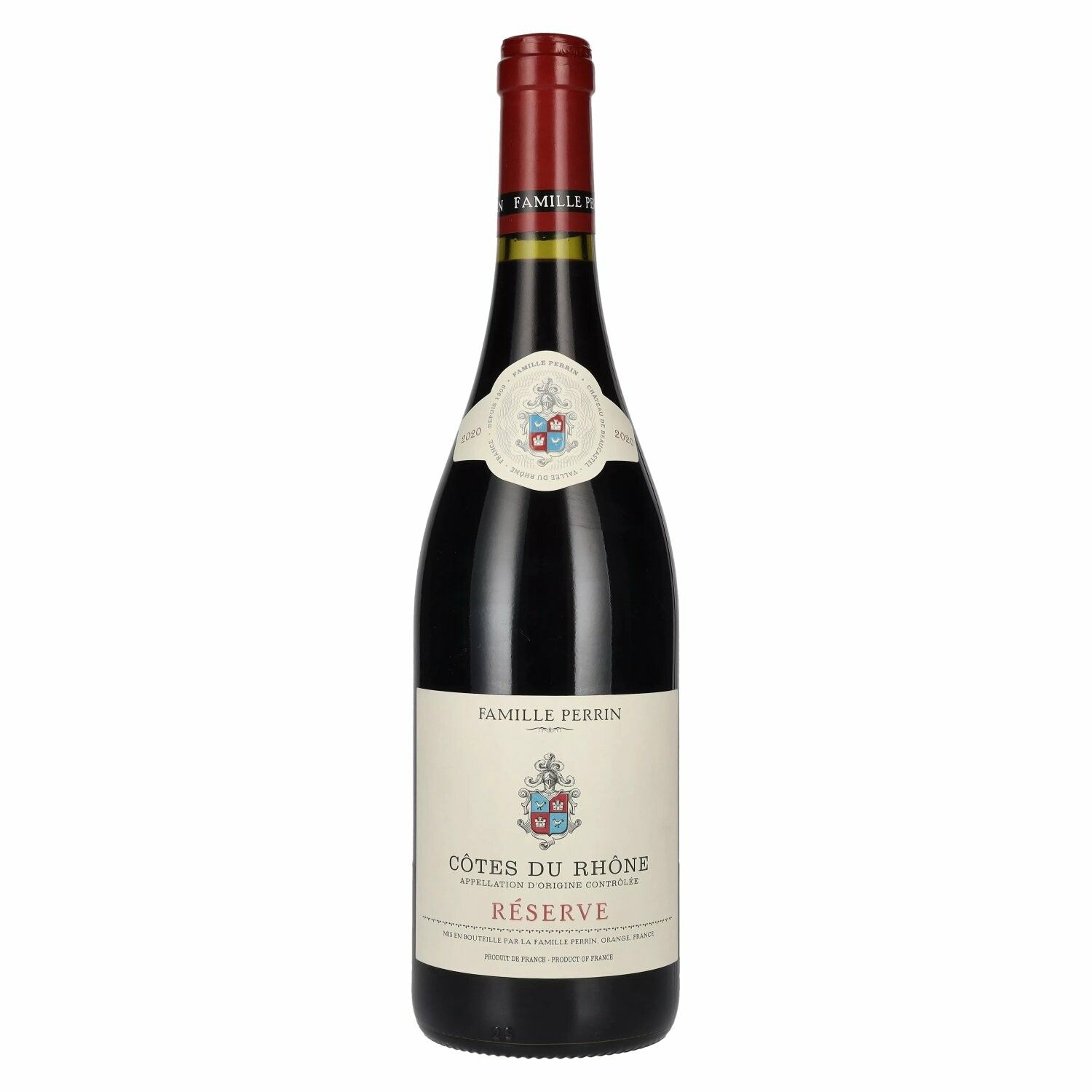 Famille Perrin Côtes du Rhône Réserve 2020 14% Vol. 0,75l