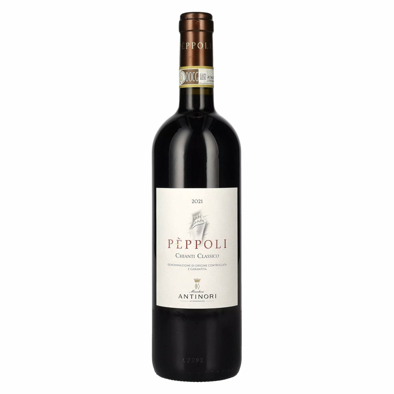Marchesi Antinori Pèppoli Chianti Classico DOCG 2021 13,5% Vol. 0,75l