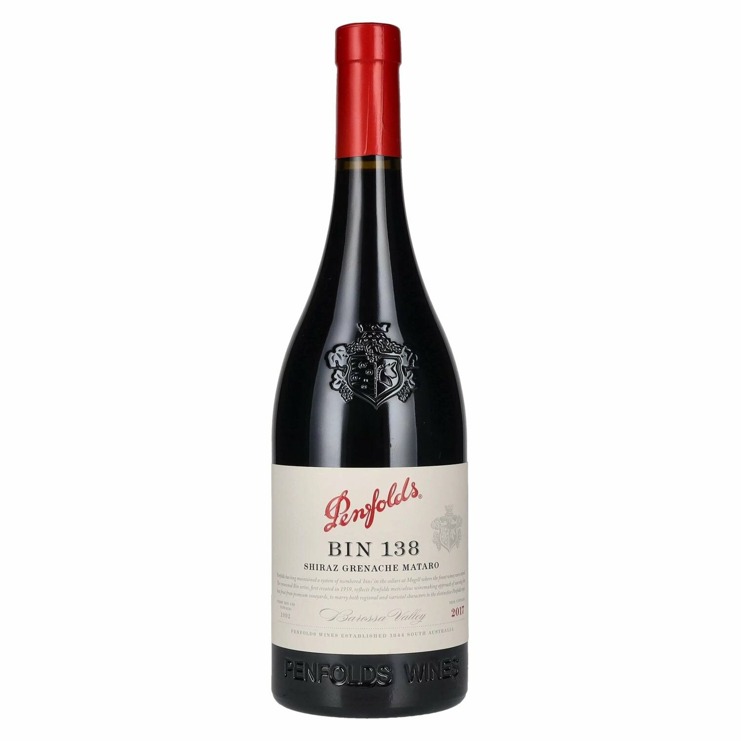 Penfolds BIN 138 Shiraz Grenache Mataro 2017 14,5% Vol. 0,75l
