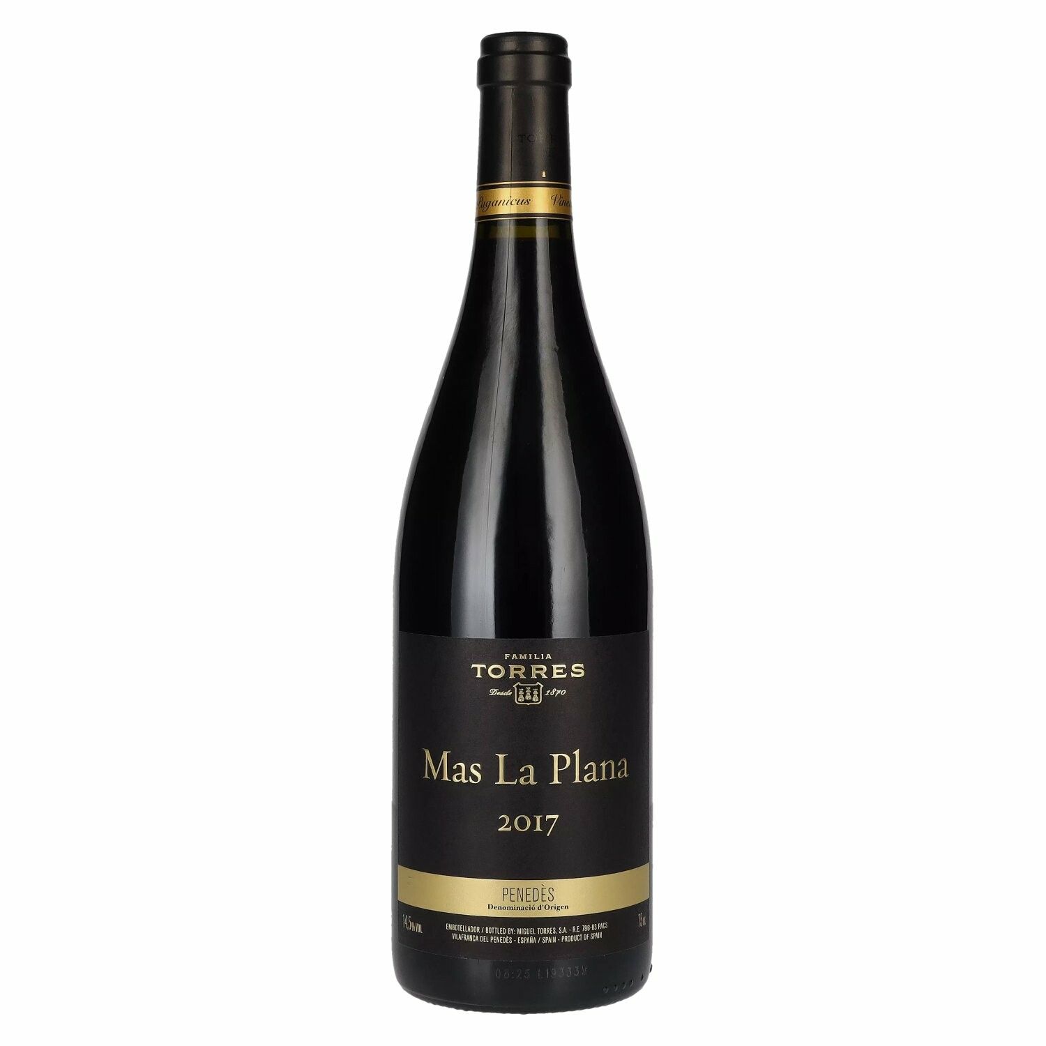 Torres Mas La Plana Penedés DO 2017 14,5% Vol. 0,75l