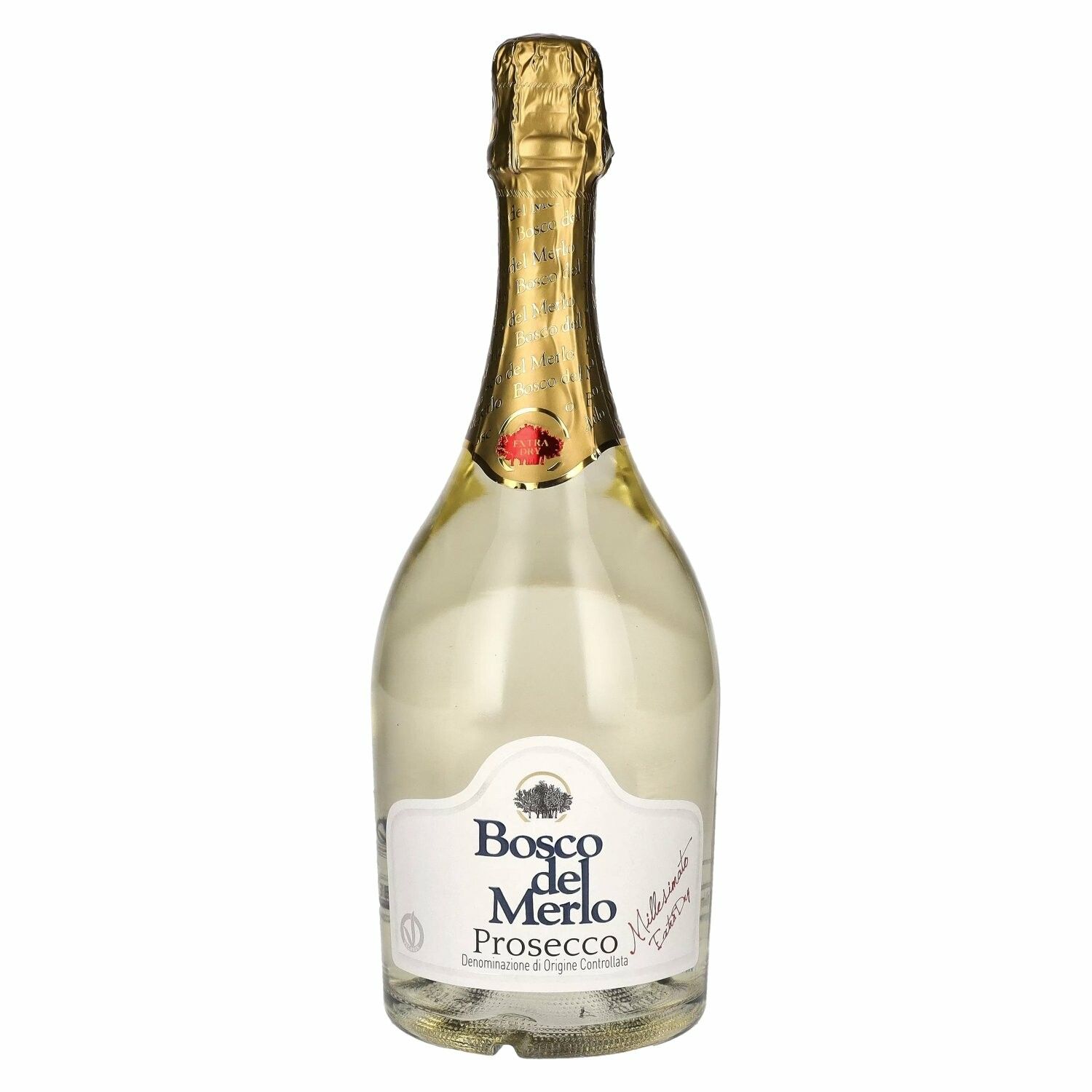 Bosco del Merlo Prosecco Millesimato Extra Dry DOC 2022 11,5% Vol. 0,75l