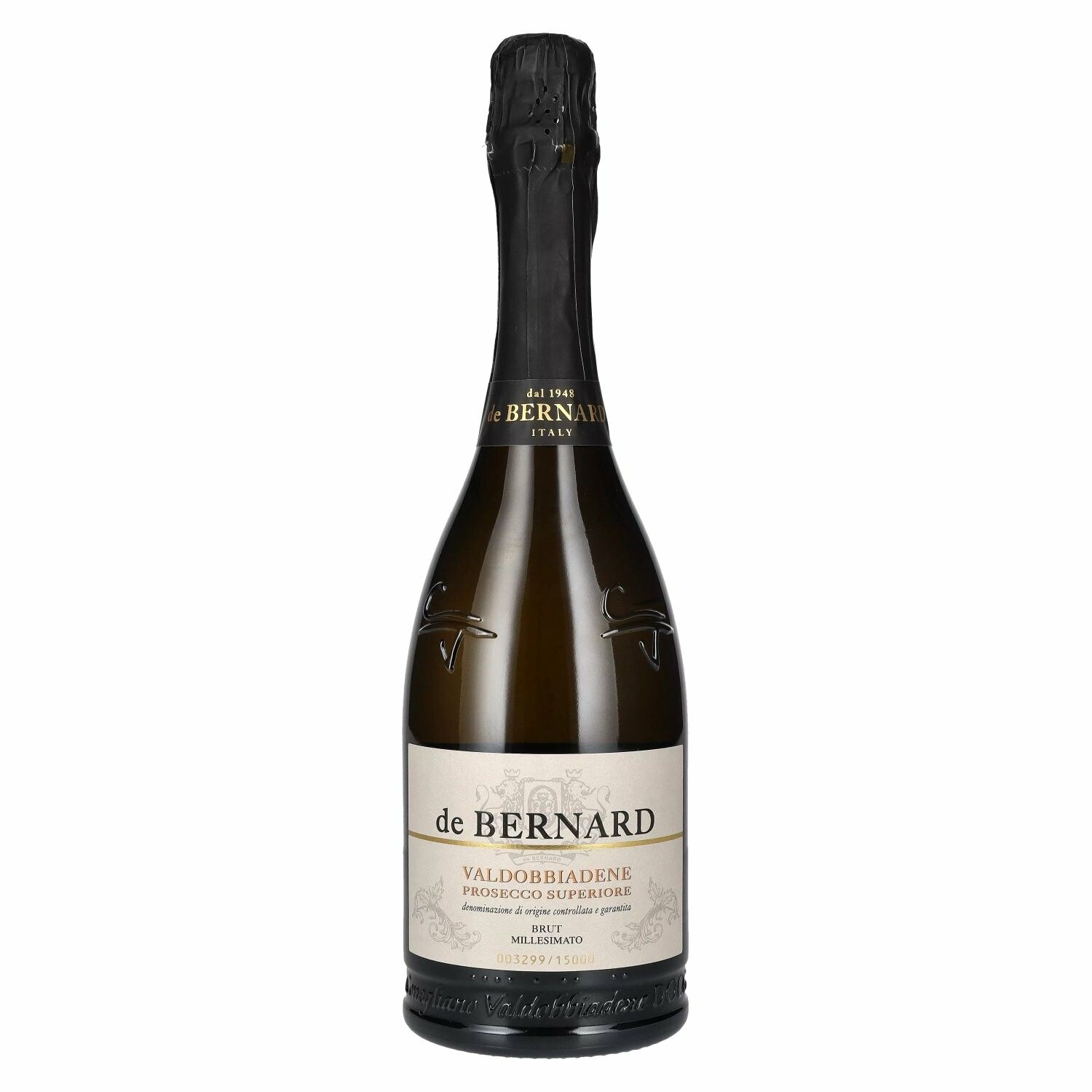 De Bernard VALDOBBIADENE Prosecco Superiore DOCG Brut Millesimato 2022 11,5% Vol. 0,75l