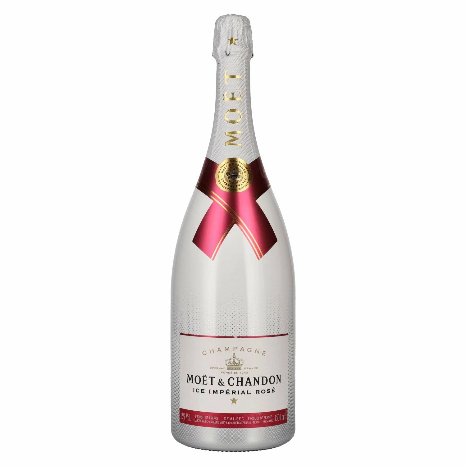 Moët & Chandon Champagne ICE IMPÉRIAL ROSÉ Demi-Sec 12% Vol. 1,5l