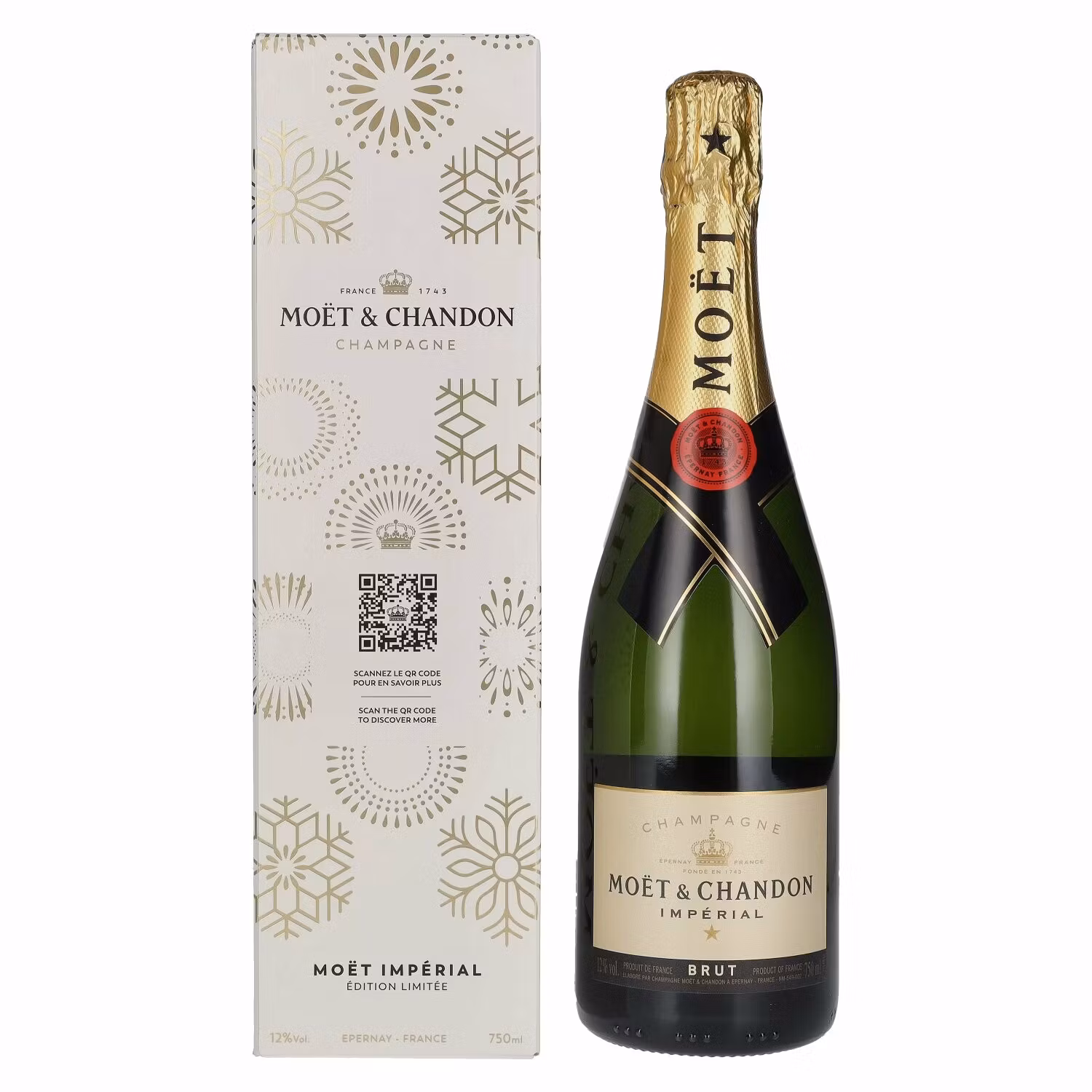 Moët & Chandon Champagne IMPÉRIAL Brut Édition Limitée 12% Vol. 0,75l in Giftbox