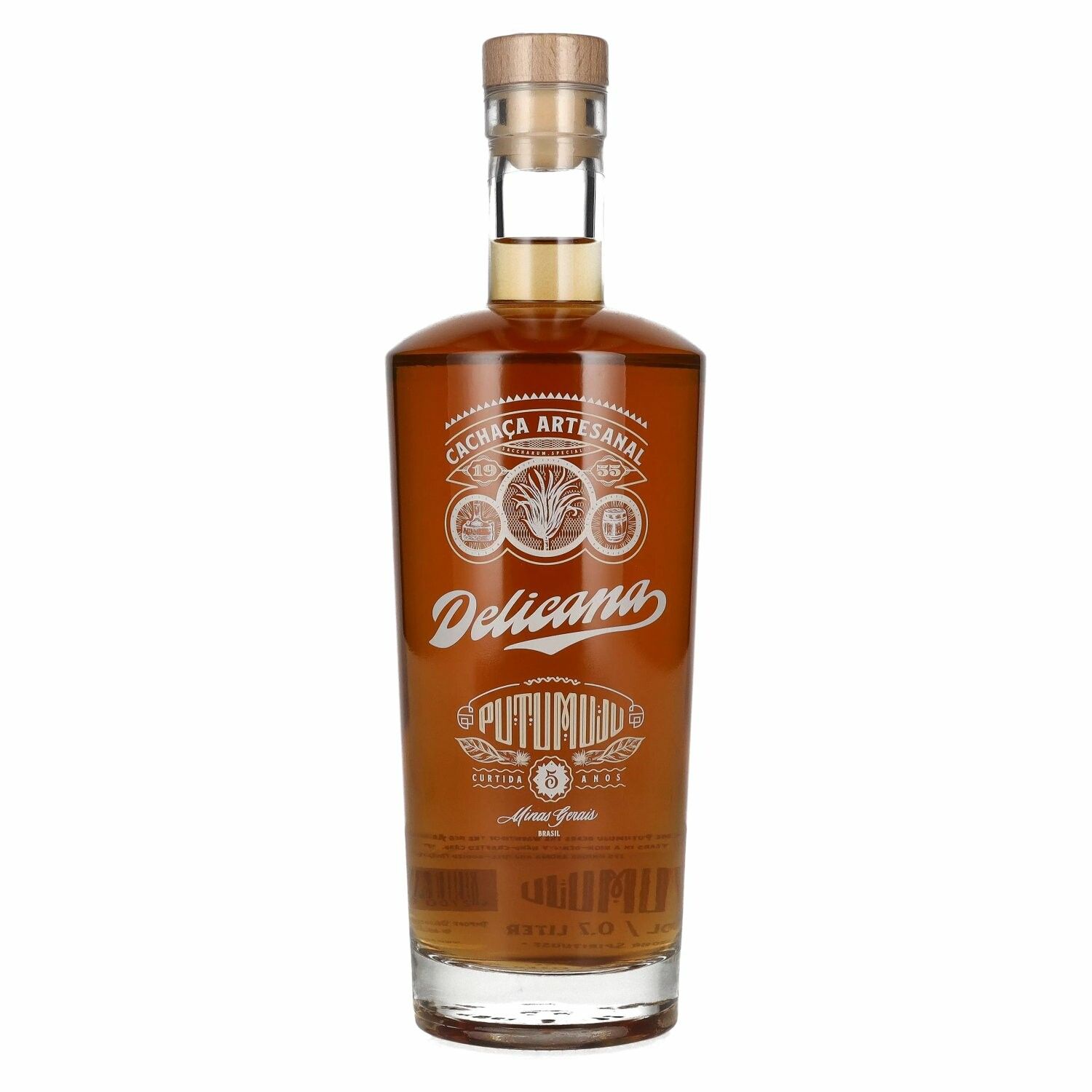 Delicana Supreme PUTUMUJÚ 5 Años Cachaça 45% Vol. 0,7l