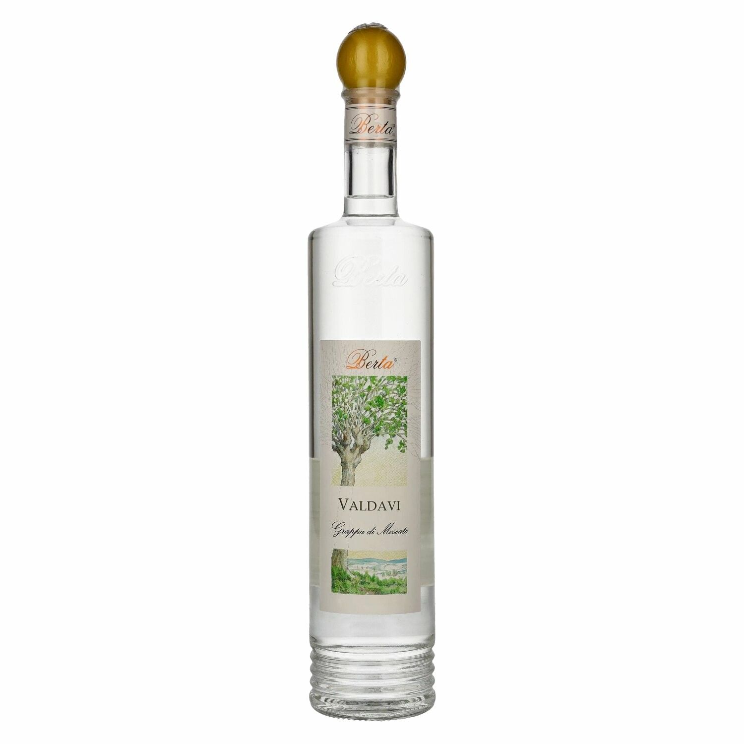 Berta Grappa Valdavi di Moscato 40% Vol. 0,7l