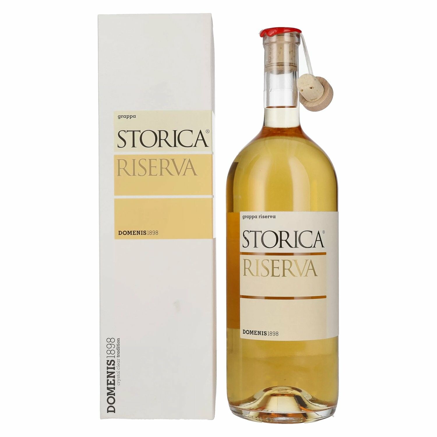 Domenis 1898 STORICA RISERVA Grappa 50% Vol. 1,5l in Giftbox