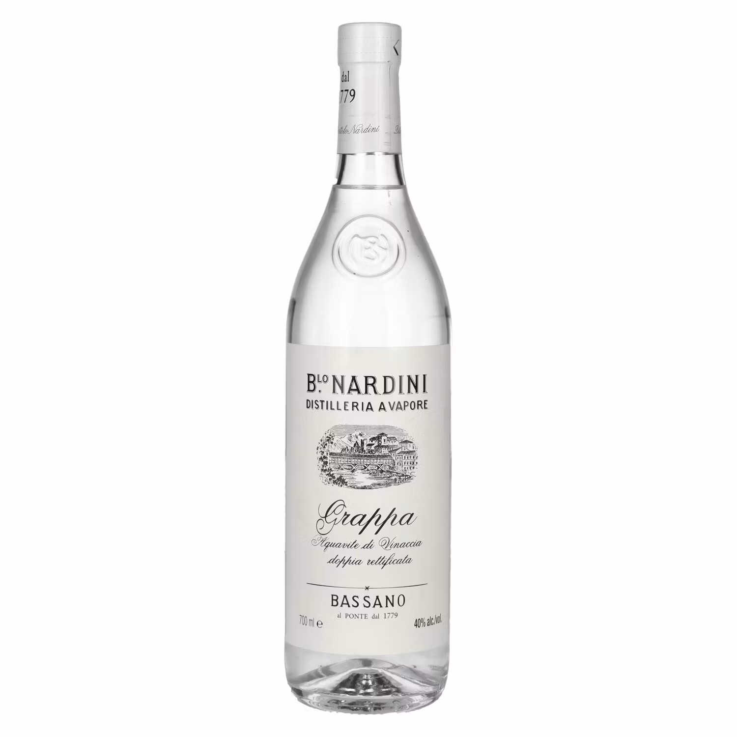 Nardini Grappa Bianca 40% Vol. 0,7l