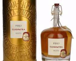 Poli Grappa Cleopatra Amarone Oro 40% Vol. 0,7l in Tinbox