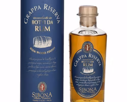 Sibona GRAPPA RISERVA botti da RUM 44% Vol. 0,5l in Giftbox