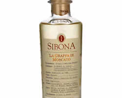 Sibona La Grappa di MOSCATO 40% Vol. 0,5l