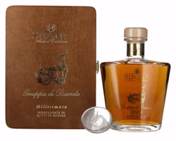 Sibona RISERVA SPECIALE Grappa di Barolo MILLESIMATA 2009 44% Vol. 0,7l in Holzkiste