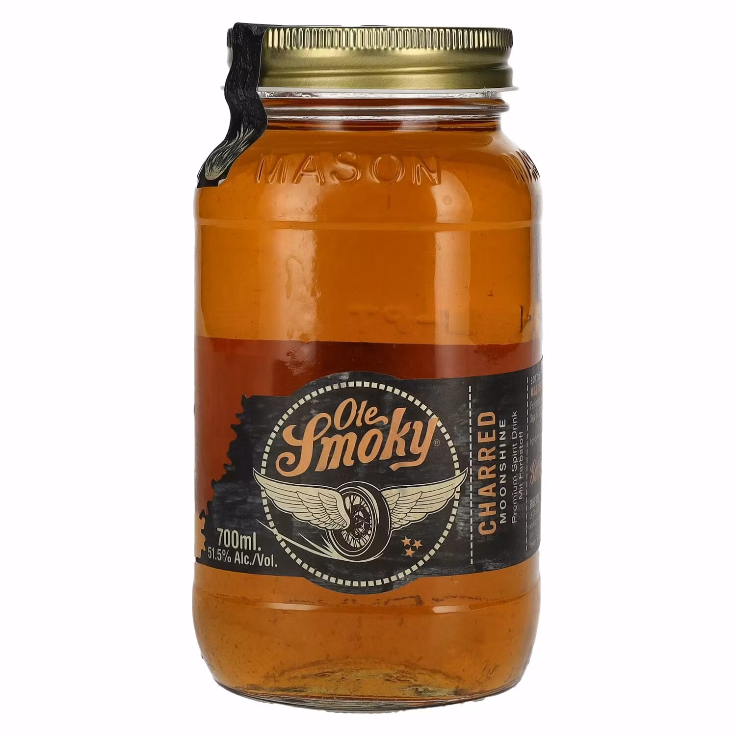 Ole Smoky Moonshine CHARRED 51,5% Vol. 0,7l