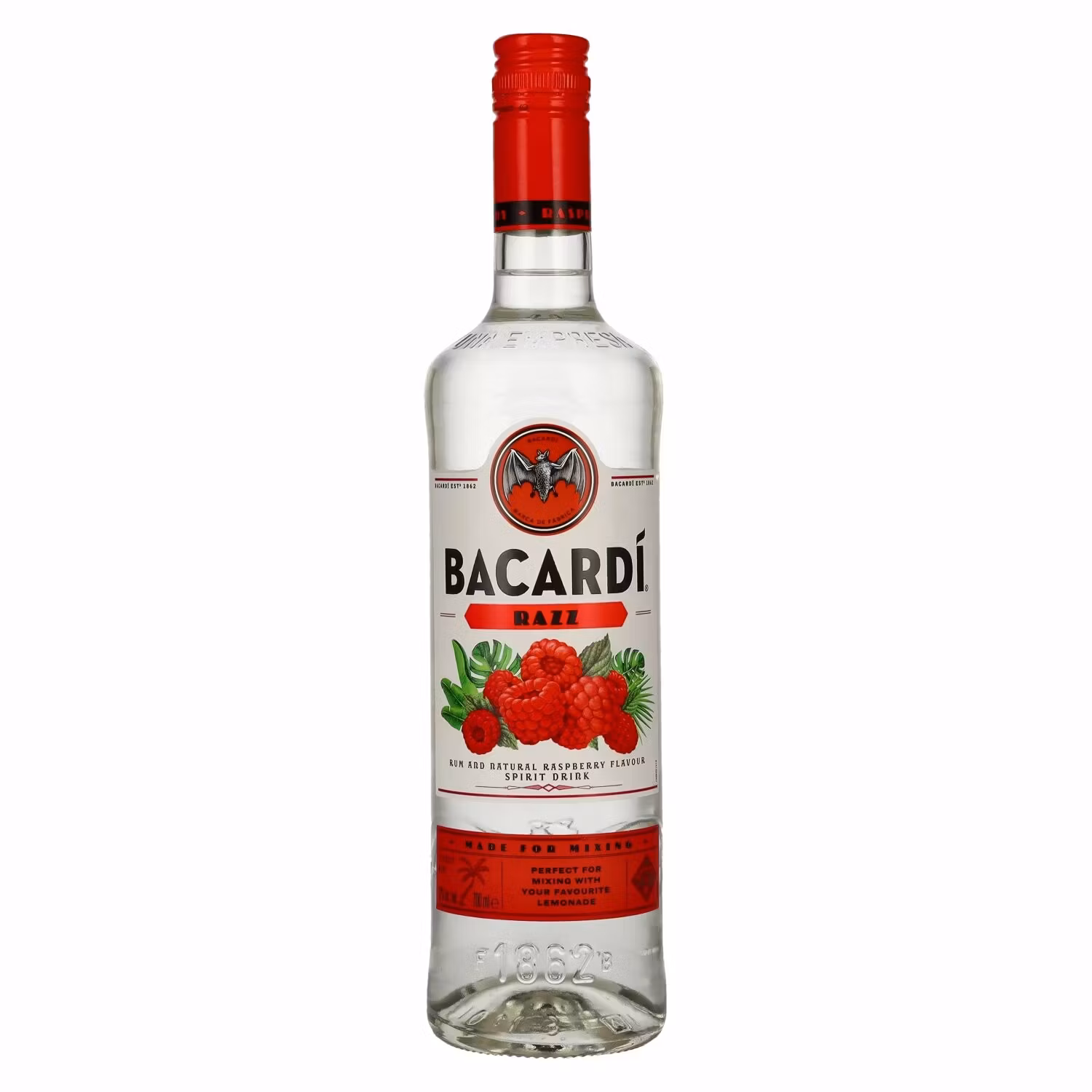 Bacardi Razz Raspberry Spirit Drink 32% Vol. 0,7l