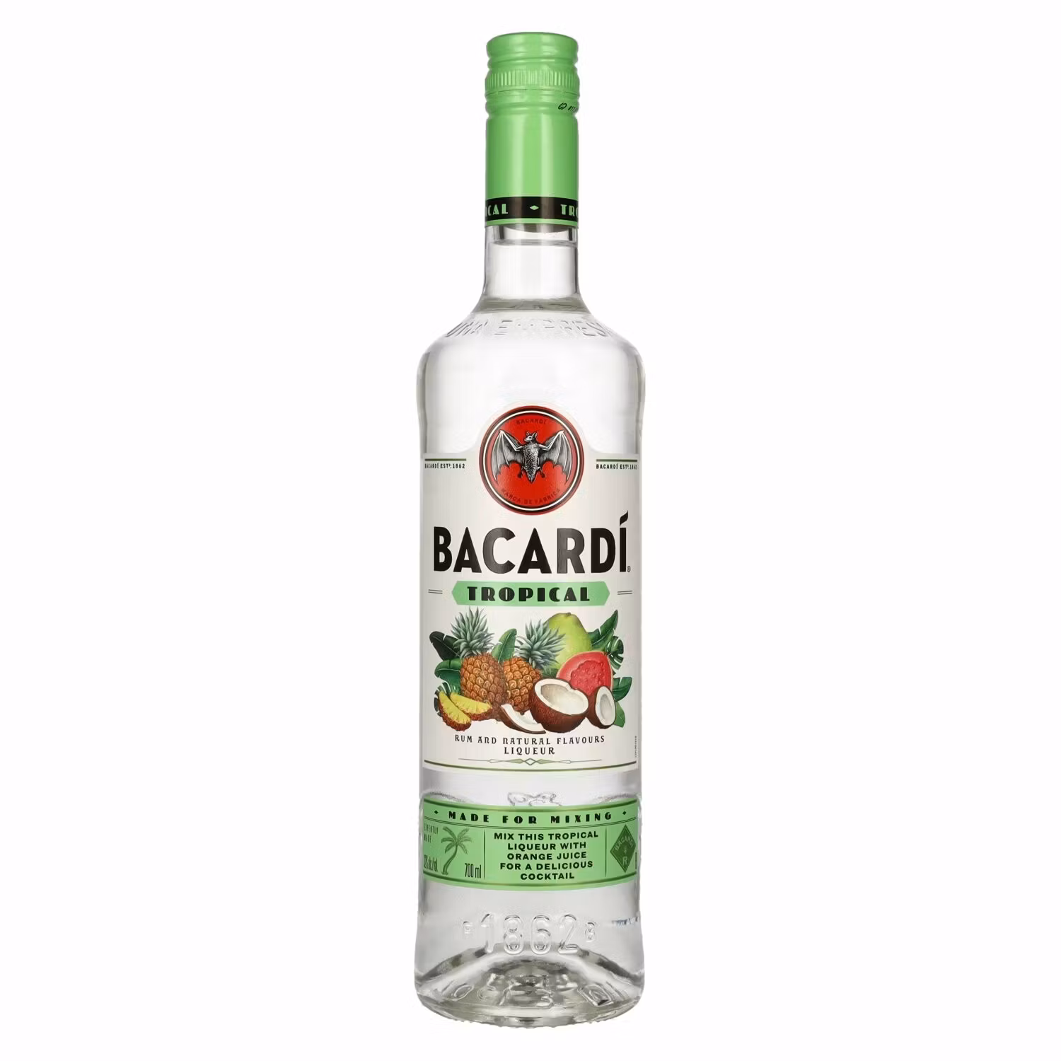 Bacardi TROPICAL Rum And Natural Flavors Liqueur 32% Vol. 0,7l