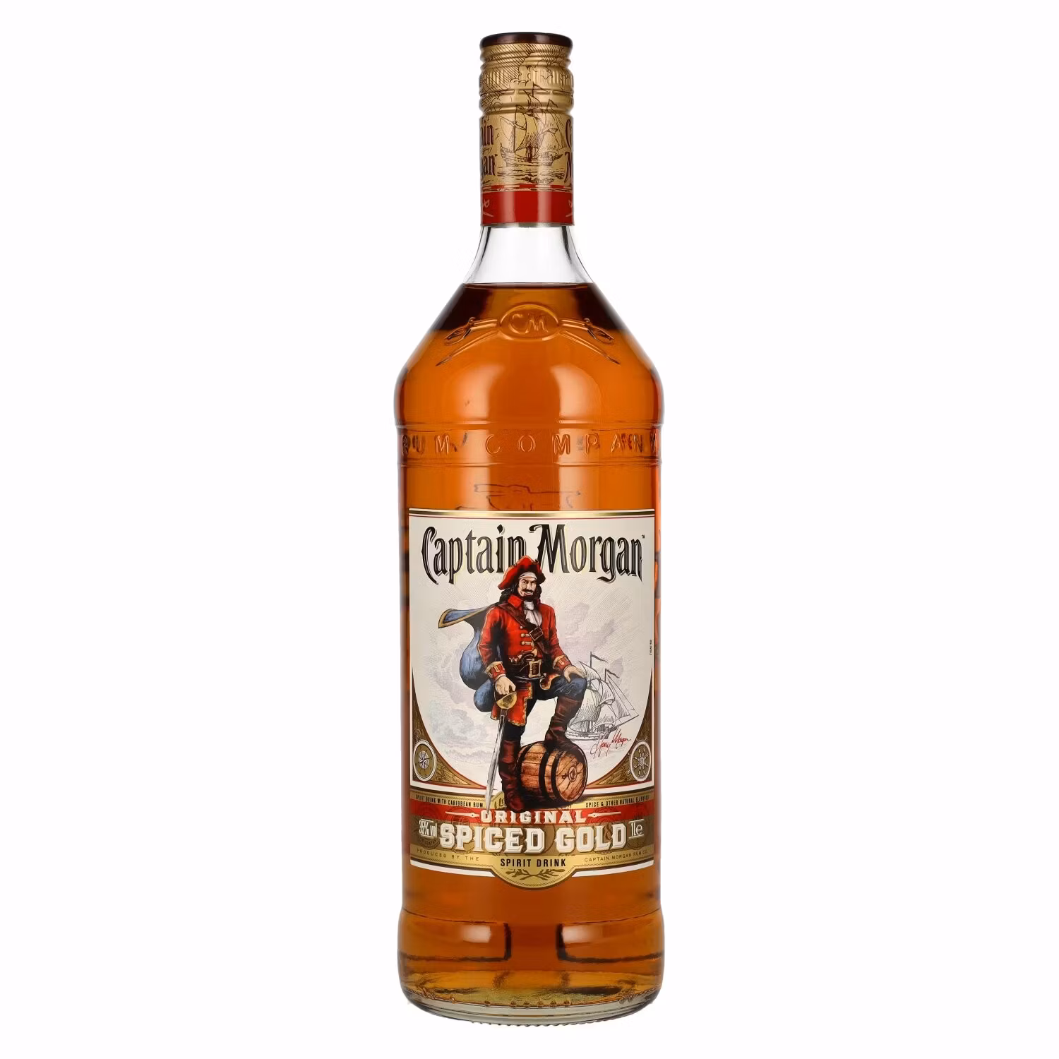 Captain Morgan Original Spiced Gold 35% Vol. 1l