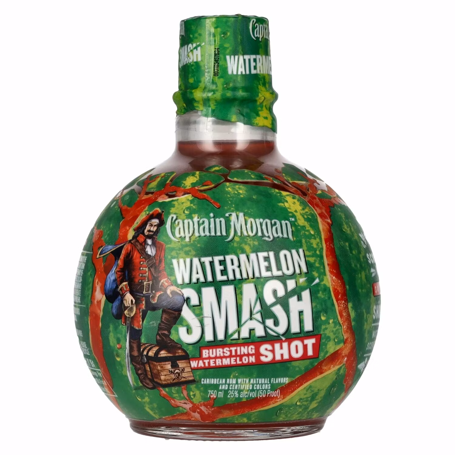 Captain Morgan Watermelon Smash 25% Vol. 0,75l