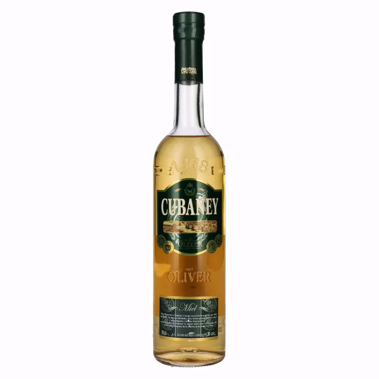 Cubaney Miel Spirit Drink 30% Vol. 0,7l