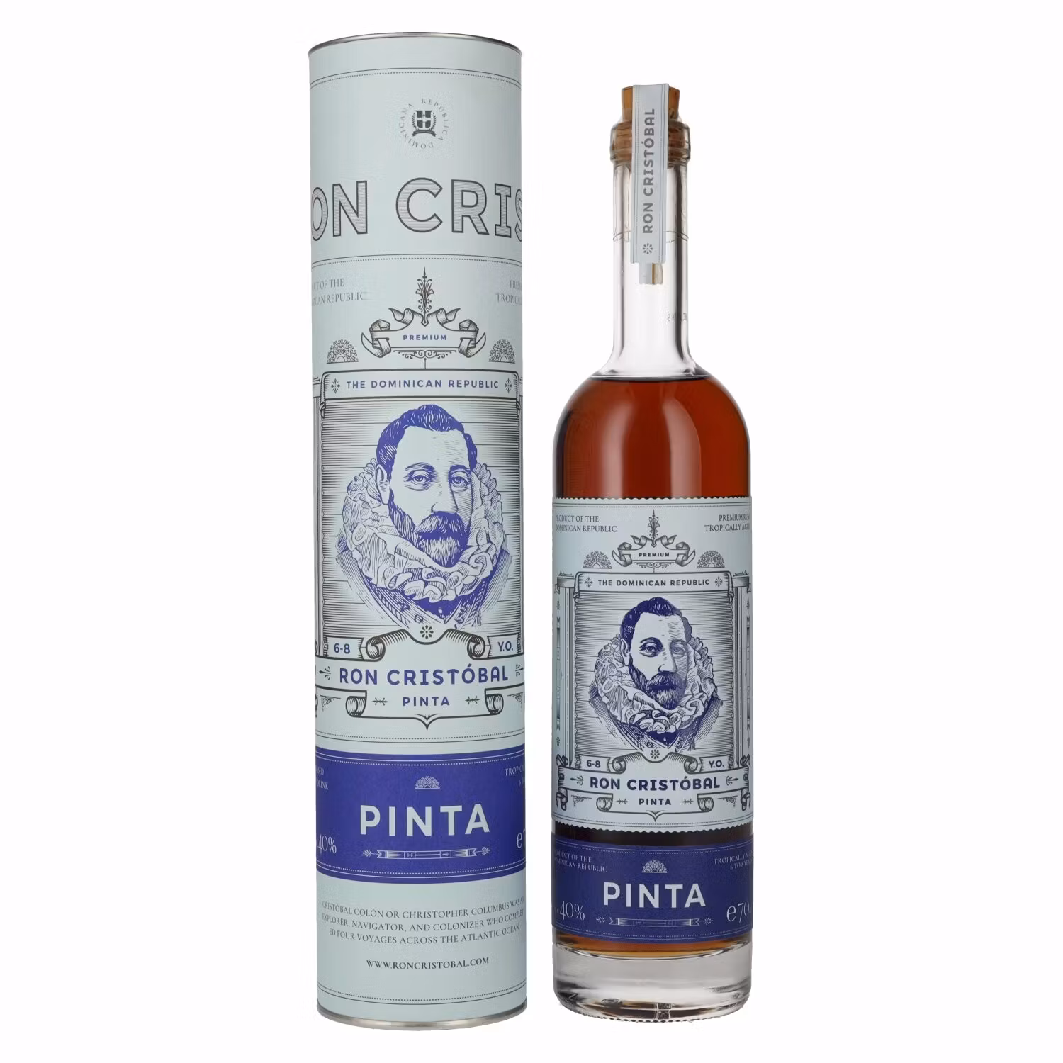 Ron Cristóbal PINTA 40% Vol. 0,7l in Giftbox