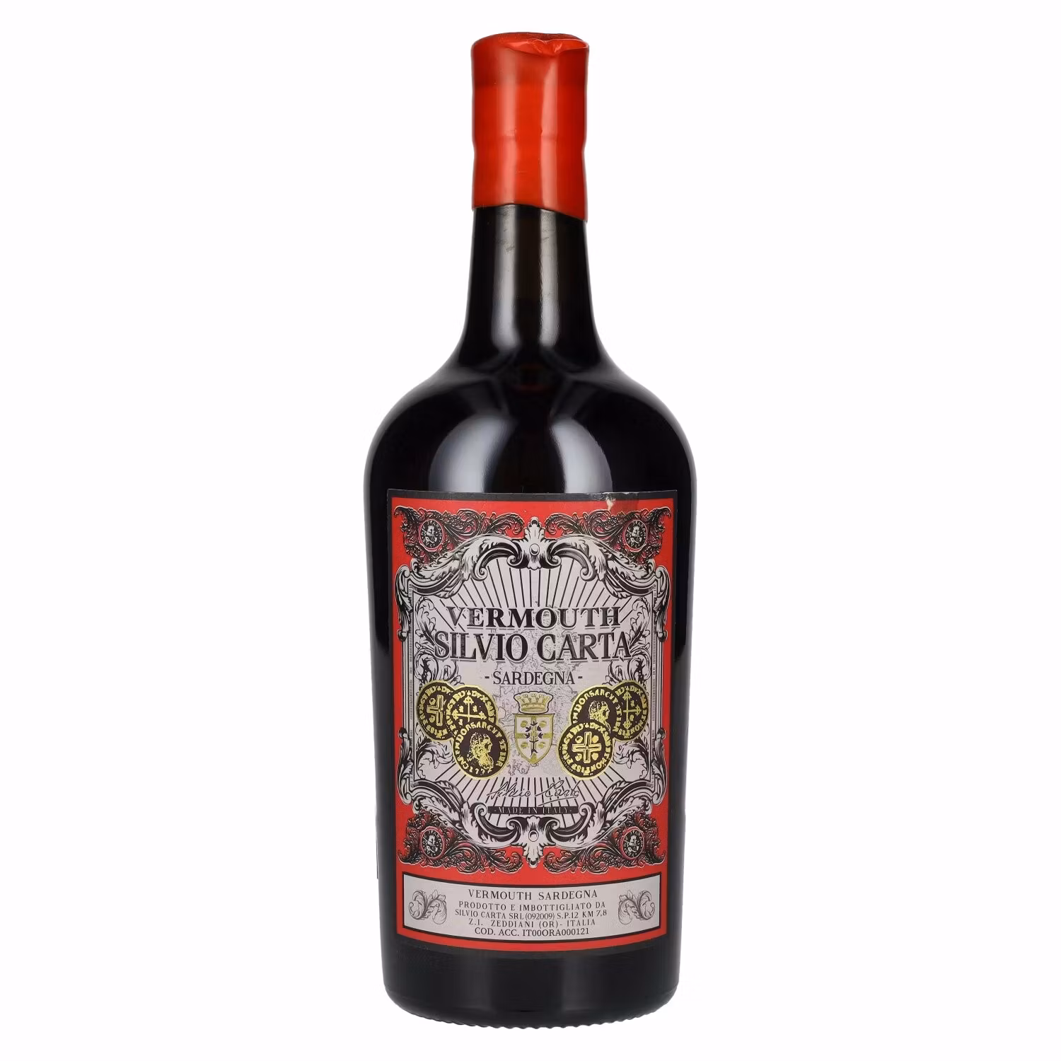 Silvio Carta Vermouth Sardegna ROSSO 18% Vol. 0,75l