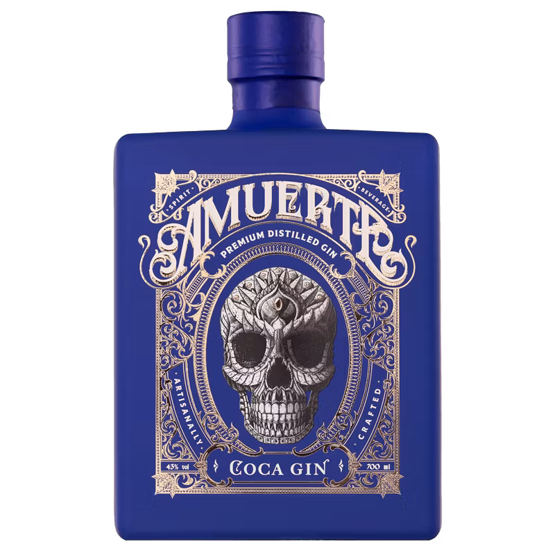 Amuerte COCA GIN - Blue Edition 43% Vol. 0,7l