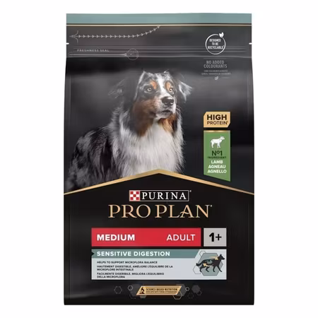 Purina Pro Plan Dog Adult Medium Sensitive Digestion Lamb
