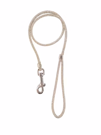 Hemeli Design Utstillingsbånd sølv glitter/sølvkrok ca100cm