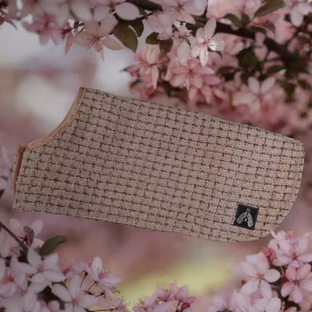 Silkedekken "Chanell" rosa 36cm