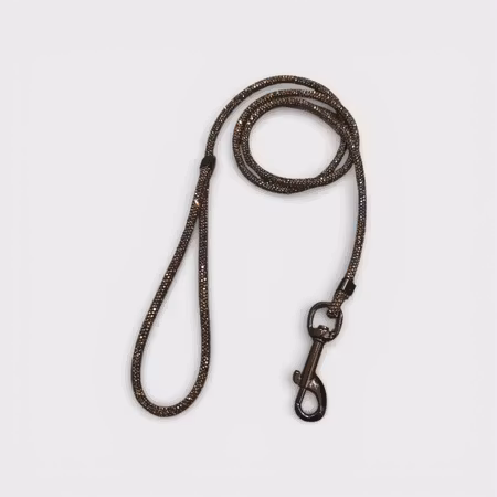 Hemeli Design Utstillingsbånd antrasitt glitter/antrasitt krok ca 80cm