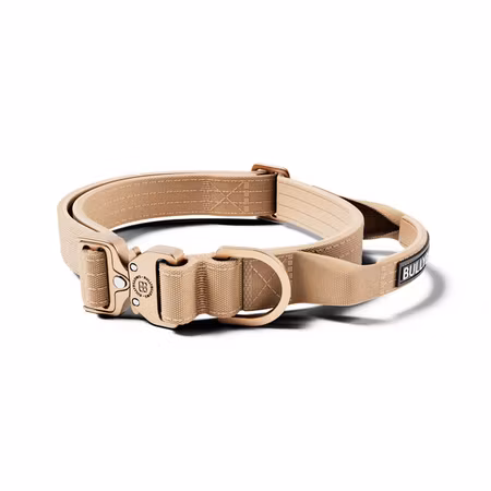 BullyBillows 4cm Lighter Combat® Collar Tan x Tan