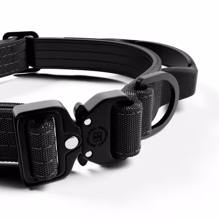 BullyBillows 4cm Lighter Combat® Collar Black x Black