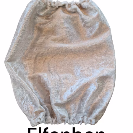 Show Ørehette Velour Elfenben XS