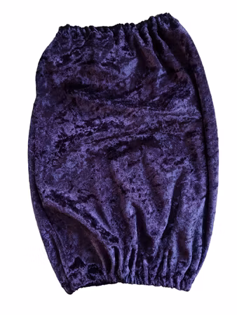Show ørehette Velour mørk lilla L