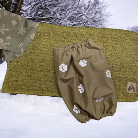 Ulldekken Lys Olivengrønn L