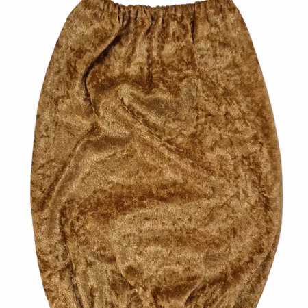 Show ørehette velour mørk karry M