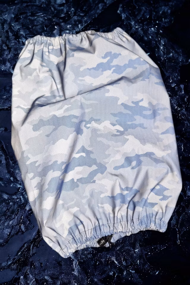 Refleks Ørehette Camo Blå