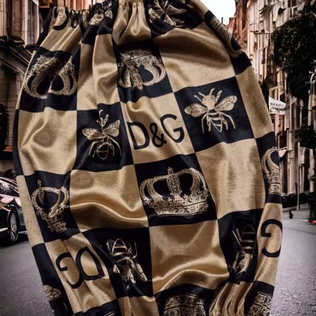 Superlekker luxus ørehette sort/beige S