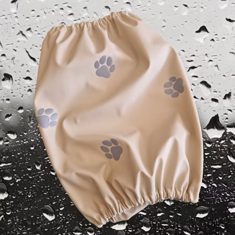 Regnørehette Creme m/reflekspoter