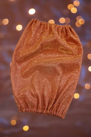 Show ørehette Brent Orange glitter M