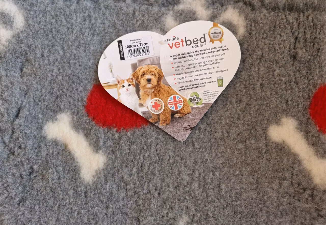 Vet Bed (100x75 cm) I Love My Bed