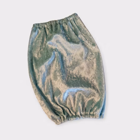 Show ørehette velour "Pistasjgrønn" XS