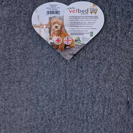 Vet Bed (100x75 cm) Select Soft Grey