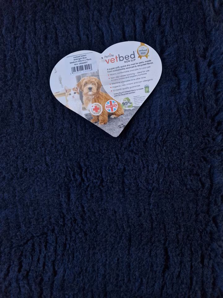 Vet Bed (100x75 cm)  Select Midnight Blue