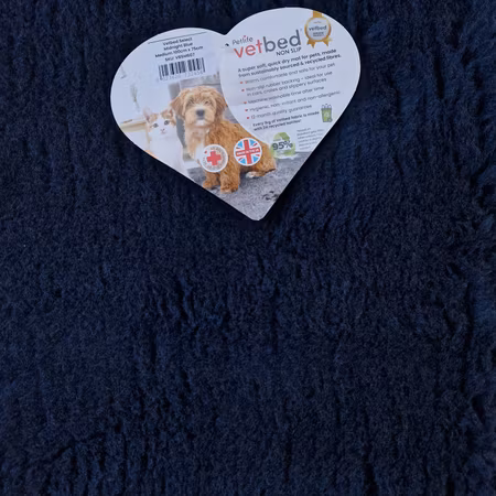 Vet Bed (100x75 cm)  Select Midnight Blue