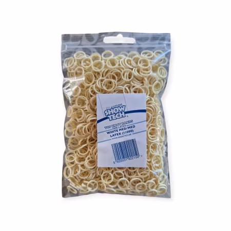 Show Tech Latex strikker 10mm perlemor ca 1000stk