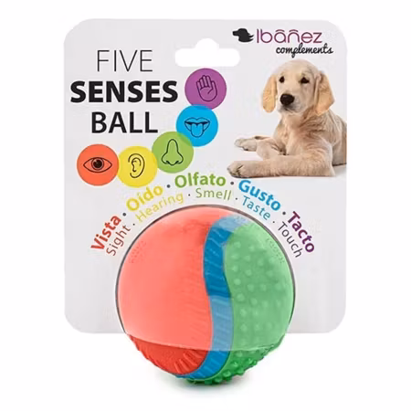 Ibanez - 5 senses ball I TPR-Gummi Ø8 cm